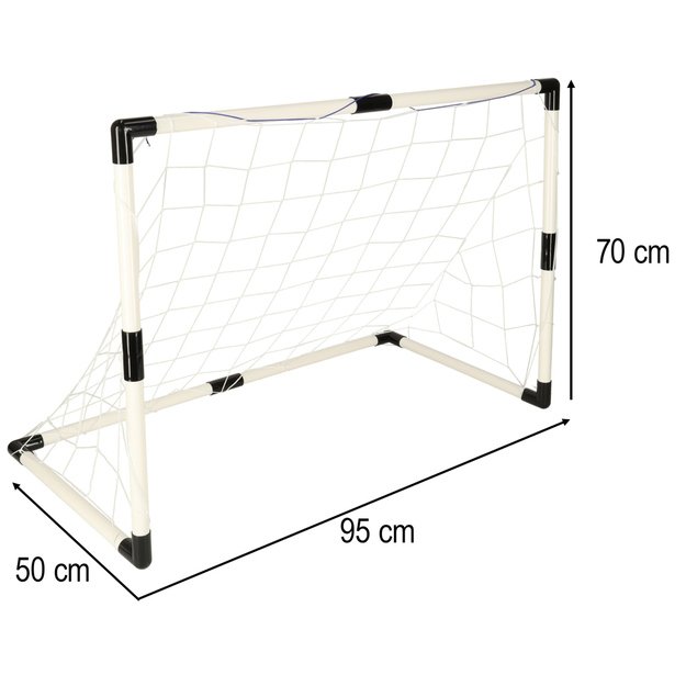 Vaikiški treniruočių futbolo vartai 2vnt 95 x 48 x 70 cm 11