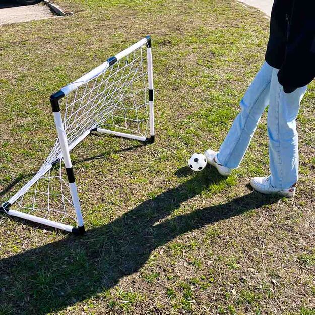 Vaikiški treniruočių futbolo vartai 2vnt 95 x 48 x 70 cm 10