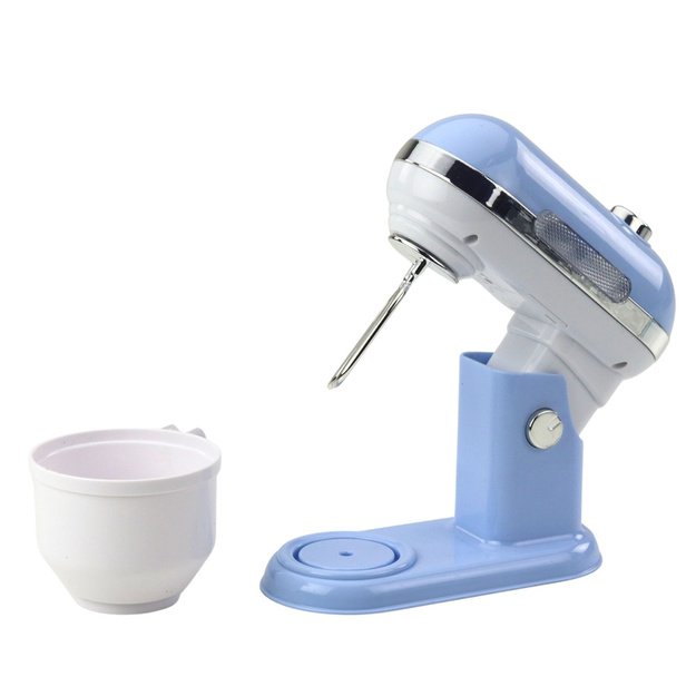Mixer Kitchen Robot For Kids Lights Rotating Mechanism Blue 2