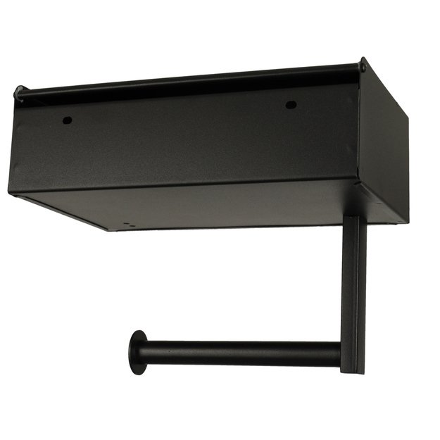 Toilet paper holder (black)