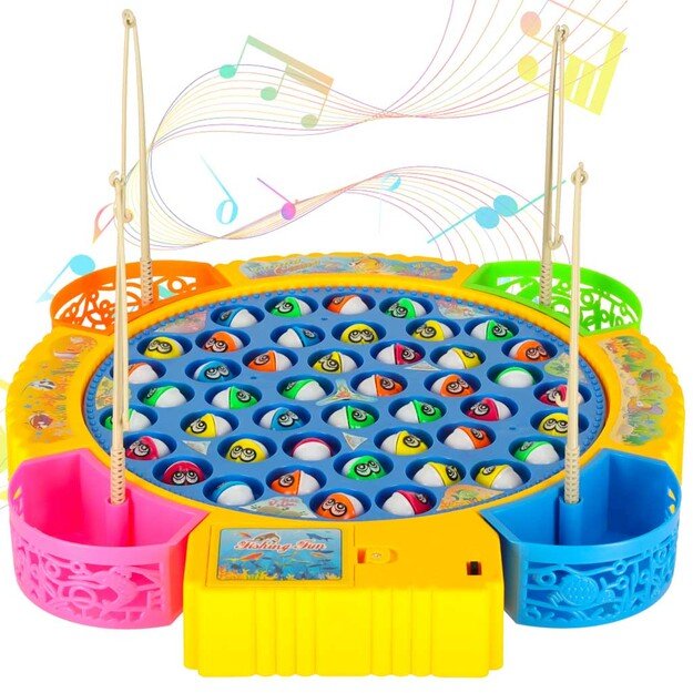 Šeimos žvejyba 45 žuvys + 4 meškerės 10