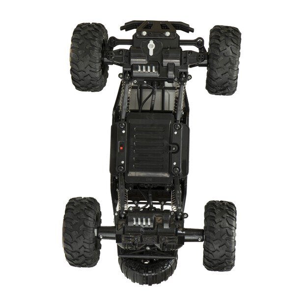 RC automobilis Rock Crawler 1:12 4WD METAL silver