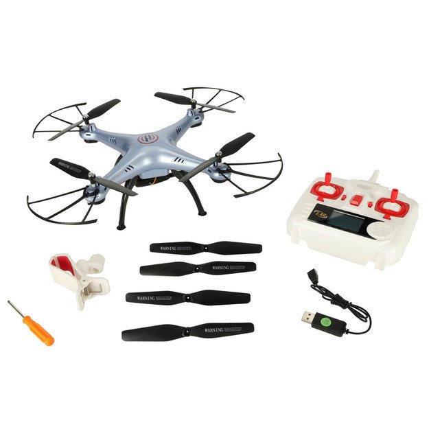 Syma X5HW 2.4GHz RC dronas Wi-Fi kamera mėlyna