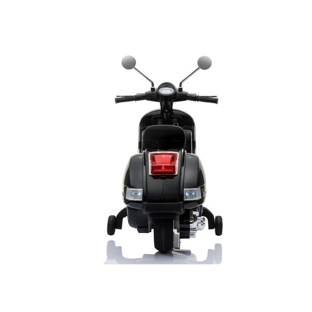 Vespa Scooter Electric Ride On Motorcycle - Black