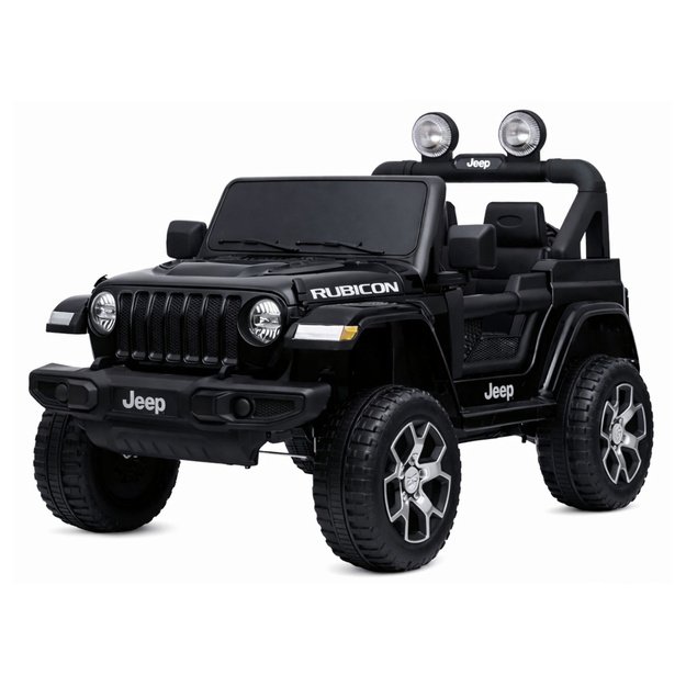 Electric Ride On Jeep Rubicon 4x4 Black