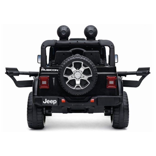 Electric Ride On Jeep Rubicon 4x4 Black