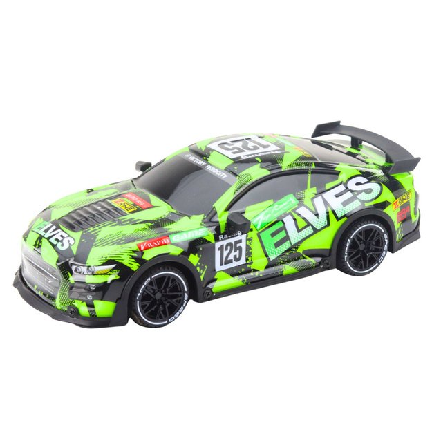 Sports Car Remote Controlled Remote Control Sound Green 1