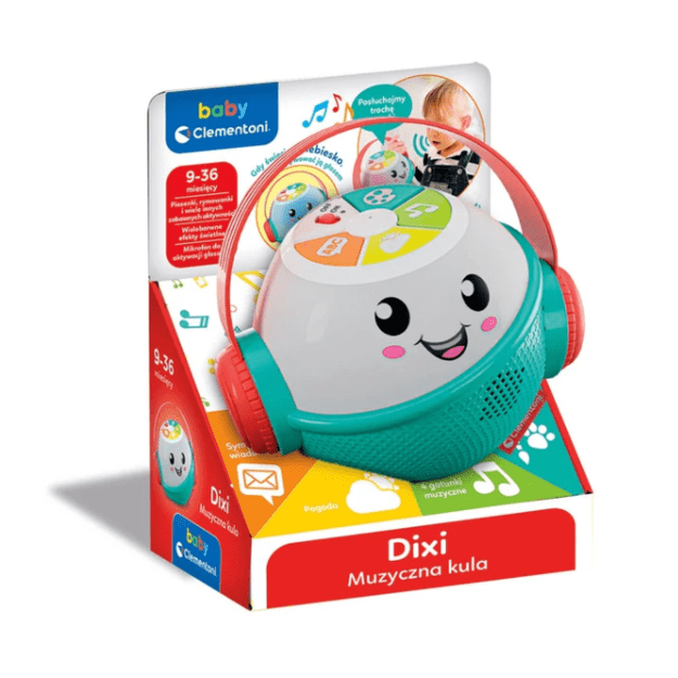 DIXI Interactive Musical Ball with Microphone (Polish Language) Clementoni 50800 1