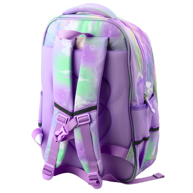 School Backpack Chest Strap Pastel Colored 20L 2
