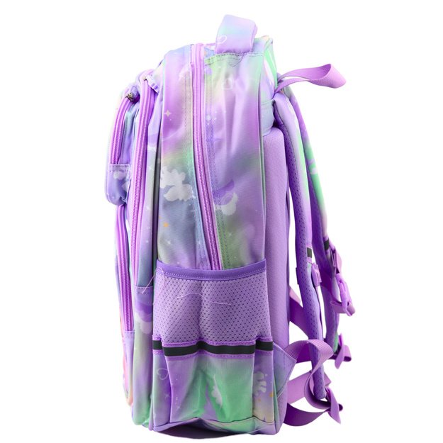 School Backpack Chest Strap Pastel Colored 20L 1