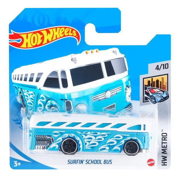 Hot Wheels automodeliukas 'SURFIN SCHOOL BUS