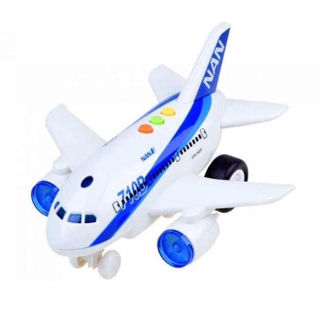 Interaktyvus žaislinis lėktuvas su garsais ir šviesomis