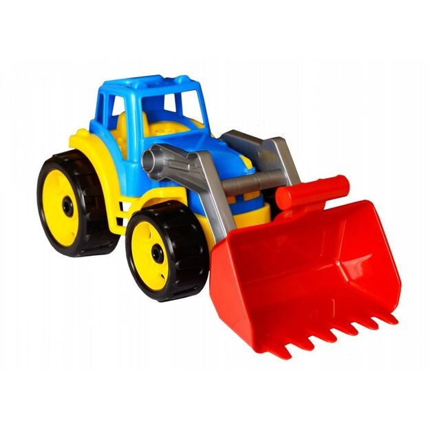 Plastmasas traktors ar kausu 37 cm