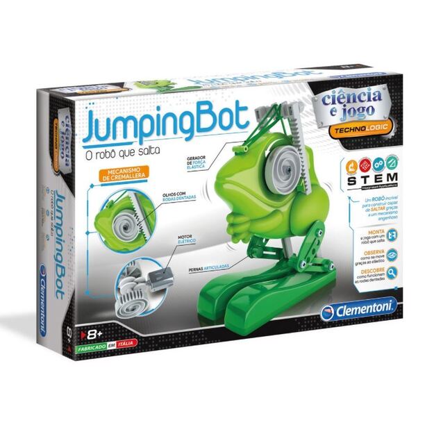 Robotas konstruktorius Jumping Bot Clementoni 17372