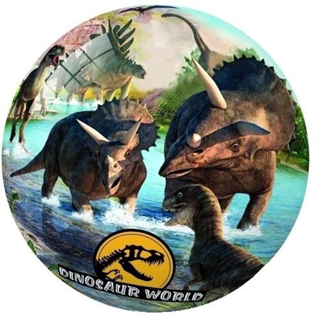 Spalvotas kamuolys Dinozaurai 23 cm