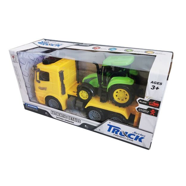Sunkvežimis su traktoriumi inercinis - 28 cm