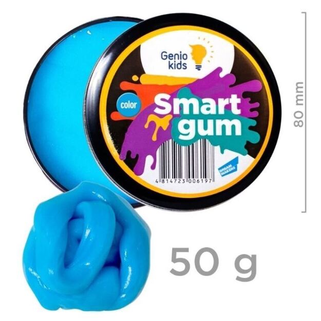 Smart plasticine (blue) 50 g SLIME