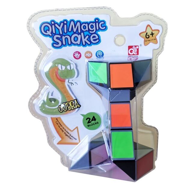 Galvosūkis Rubiko kubas Magiška gyvatė 
