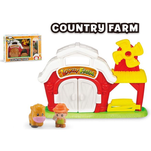PPP Toy farm with figures