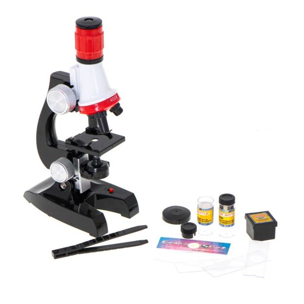 Edukacinis mikroskopas su priedais (2417)