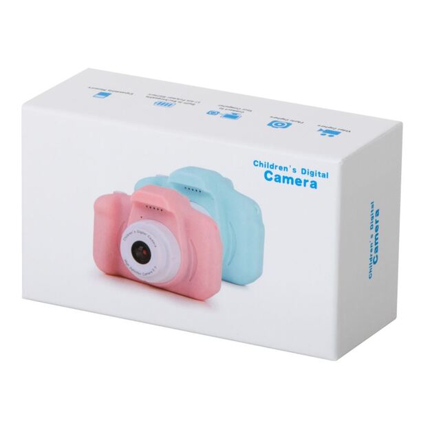 Interaktyvus vaikiškas fotoaparatas (rožinis)