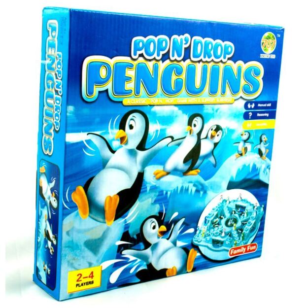 Stalo žaidimas - Pingvinų lenktynės
