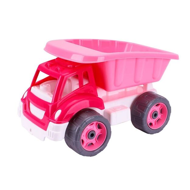 Plastikinis sunkvežimis - rožinis 8188