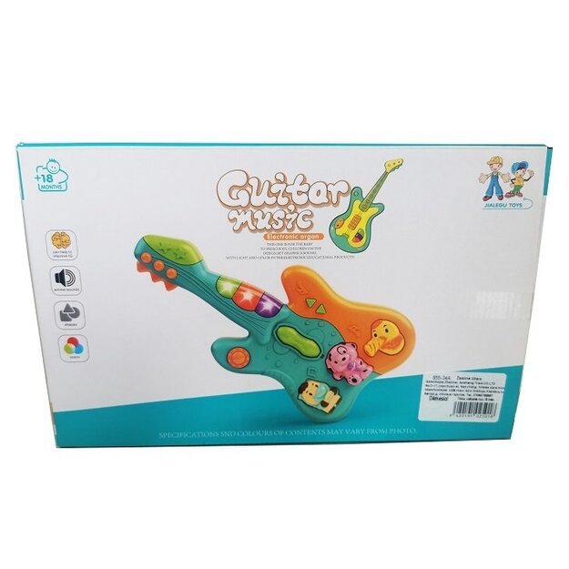 Muzikinis žaislas gitara kūdikiams