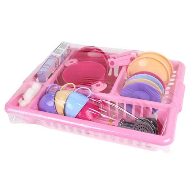 Toy kitchen tool set of 25 pieces