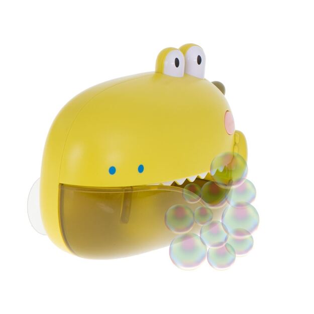 Vonios žaislas - Elektrinis muilo burbulų pūtimo aparatas - Krokodilas