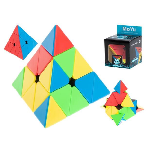 Galvosūkis Rubiko kubas Piramidė 3x3 (3424)