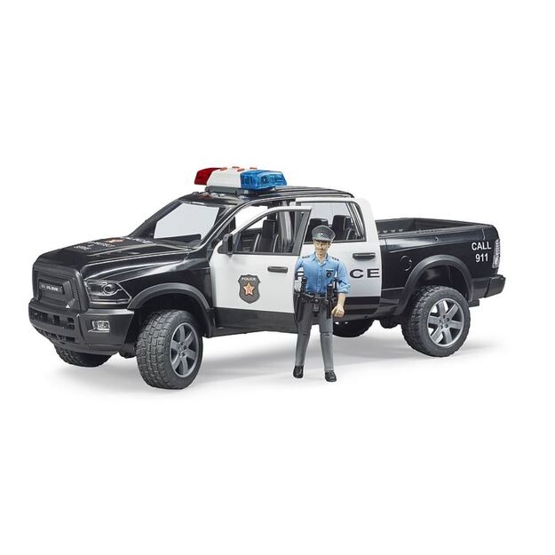 BRUDER Police car RAM 2500 with accessories 02505