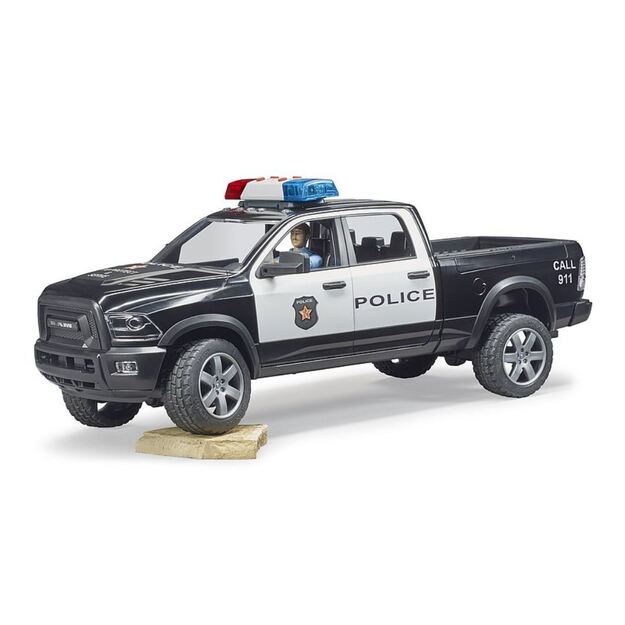 BRUDER Police car RAM 2500 with accessories 02505