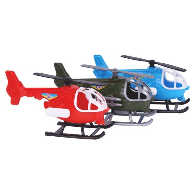 Žaislinis plastikinis sraigtasparnis 8508 - raudonas