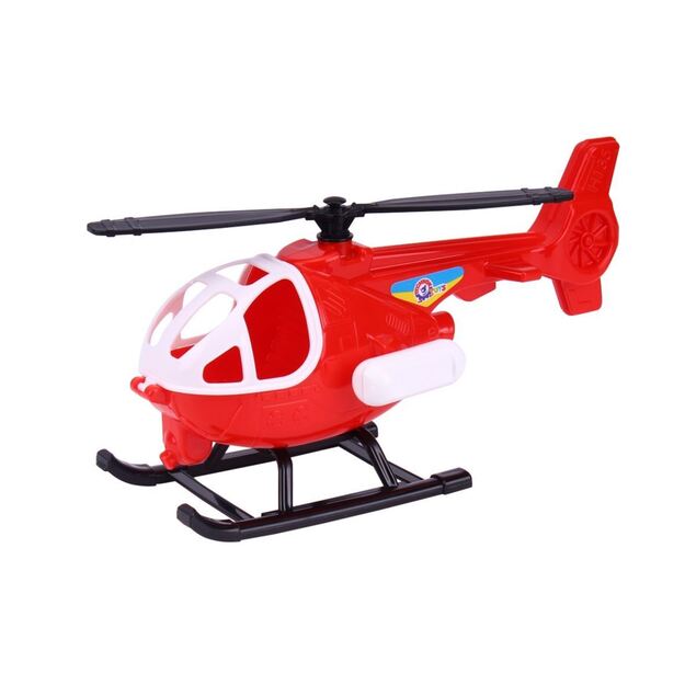 Žaislinis plastikinis sraigtasparnis 8508 - raudonas