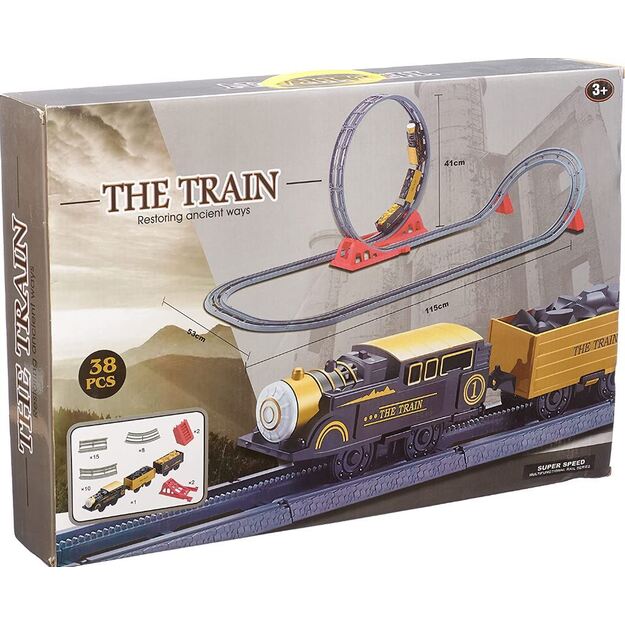 Elektrinis žaislinis traukinys 51 d. (4120)