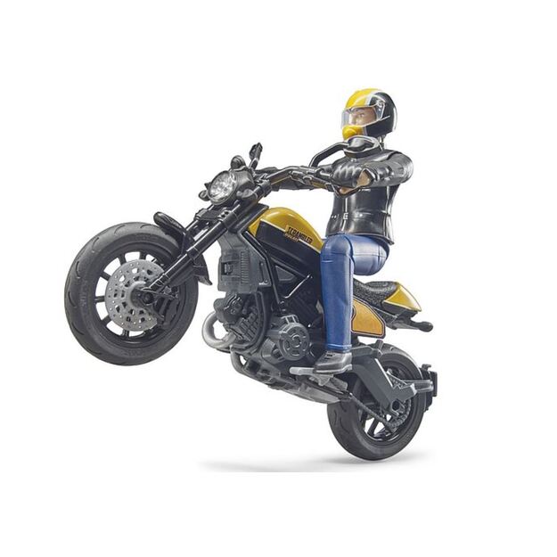 BRUDER Ducati motociklas su figūrėle 63053
