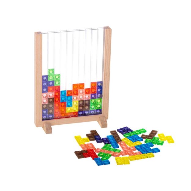 Loginis stalo žaidimas dėlionė - Tetris
