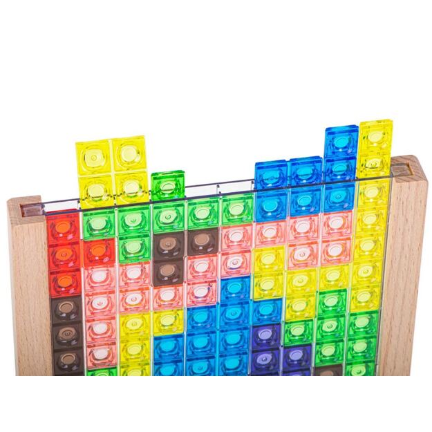 Loginis stalo žaidimas dėlionė - Tetris