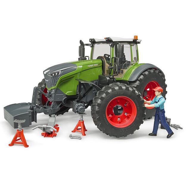 BRUDER tractor Fendt 1050 Vario with mechanic and accessories 04041