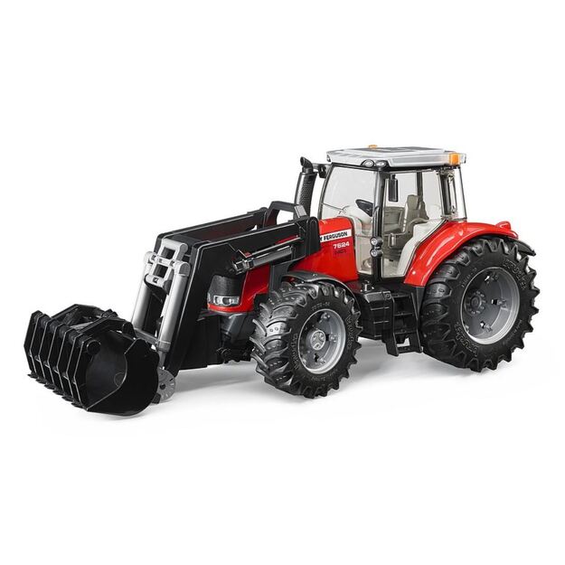 BRUDER 03047 tractor Massey ferguson 7600 with front loader