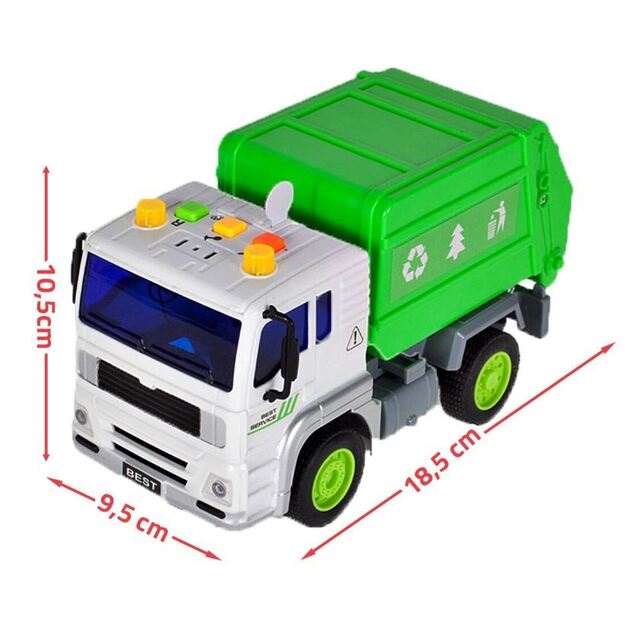 Garbage truck 18.5cm (3863)