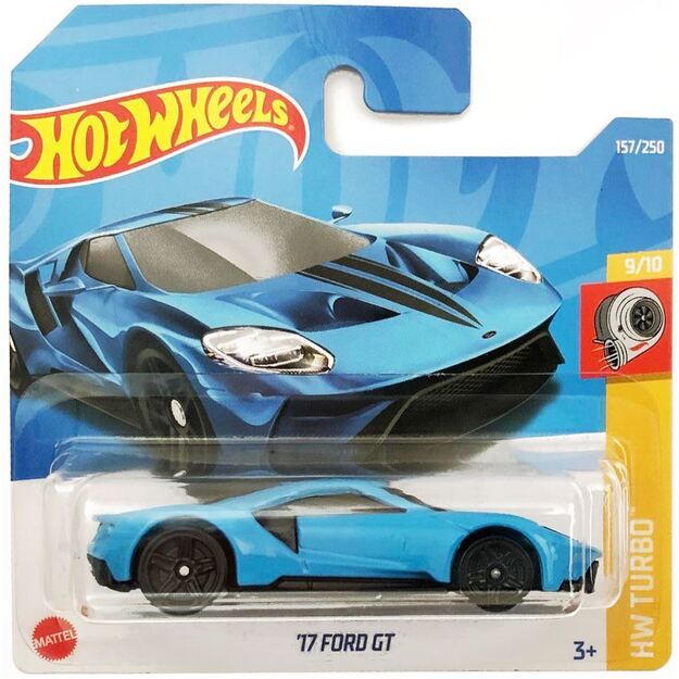 Hot Wheels automodeliukas '17 FORD GT (mėlyna)