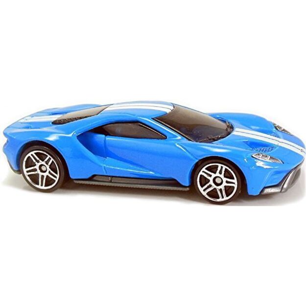 Hot Wheels model car '17 FORD GT (blue)