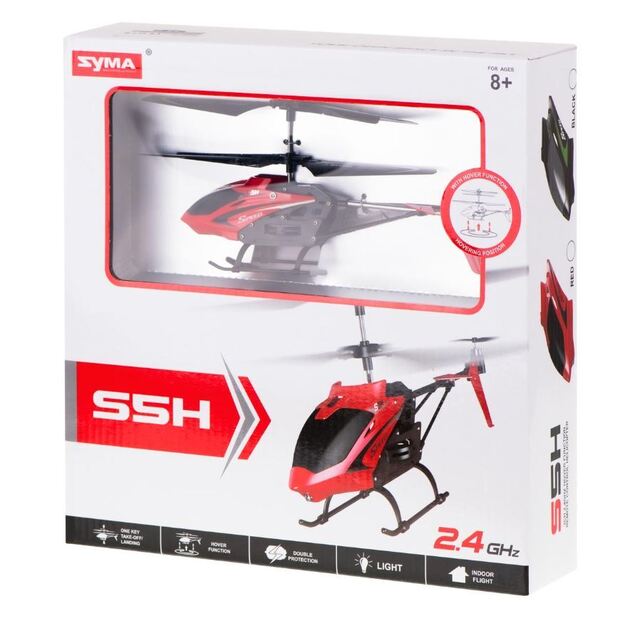 Radio Controlled Helicopter SYMA S5H 2.4GHZ RTF (Red)
