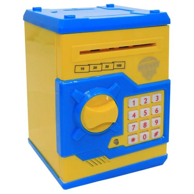 Interaktyvi taupyklė seifas (geltona)
