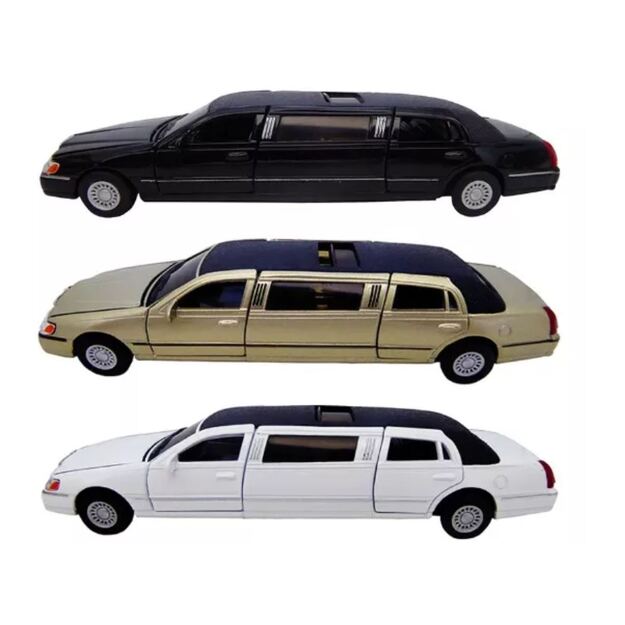 Žaislinis metalinis limuzinas Lincoln 1999