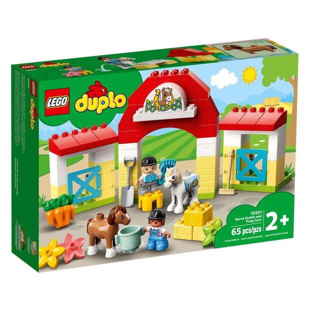 LEGO Duplo 10951 Arklidės ir ponių priežiūra