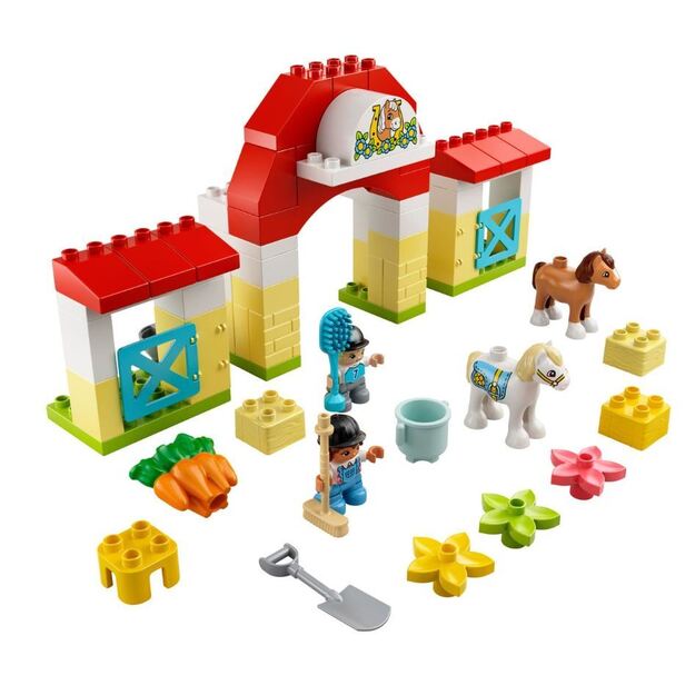 LEGO Duplo 10951 Arklidės ir ponių priežiūra