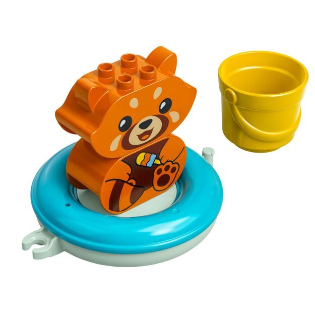 Vonios žaislas LEGO Duplo 10964 Plūduriuojanti raudonoji panda